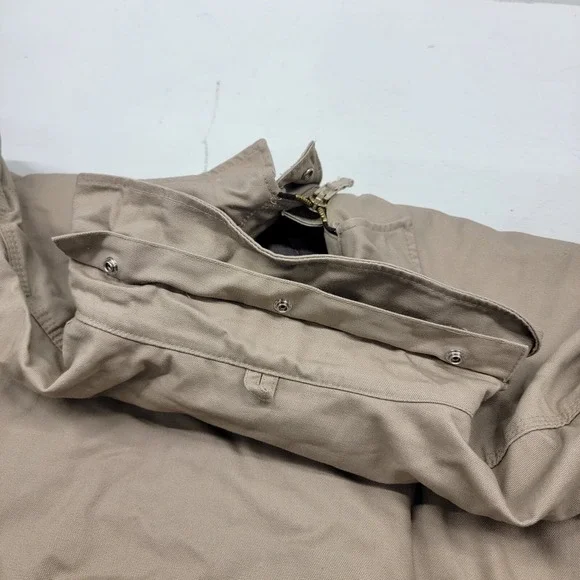 WALLS FR Flame Resistant‎ Itex Insulated Work Jacket Coat Heavy Beige Mens 5XL - Picture 12 of 16